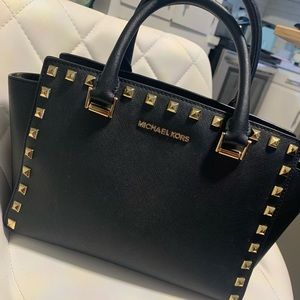 Michael Kors studded handbag